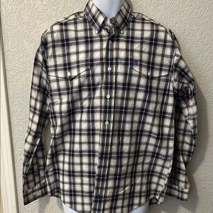 Cinch Button Up Long Sleeve Sz XS